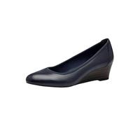 Tamaris Damen 1-22320-42, Pumps Mujer, Piel Marina, 39 EU