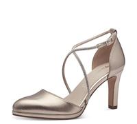 Tamaris Damen 1-22450-42, Pumps Mujer, Dorado, 36 EU