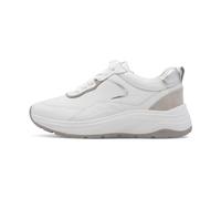 Tamaris Damen 1-23718-46, Zapatillas Mujer, Blanco y Plateado, 36 EU