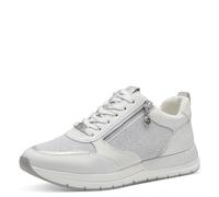 Tamaris Damen 1-23732-41, Sneaker Mujer, White Comb, 36 EU