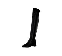 Tamaris Damen 1-25554-41, Bota sobre la Rodilla Mujer, Negro, 37 EU