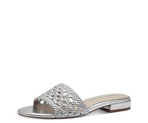 Tamaris Damen 1-27122-42, Mocasines Mujer, Plata, 37 EU