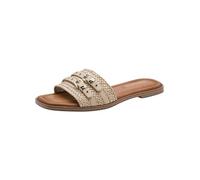 Tamaris Damen 1-27134-46, Pantuflas Mujer, Beige, 38 EU