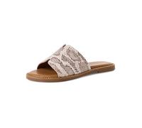 Tamaris Damen 1-27136-44, Chanclas Mujer, Beige Snake, 38 EU