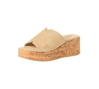 Tamaris Damen 1-27228-44, Pantuflas Mujer, Beige Suede, 41 EU