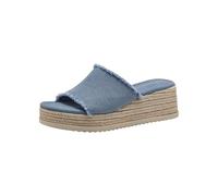 Tamaris Damen 1-27232-42, Sandalias Planas Mujer, Denim, 40 EU