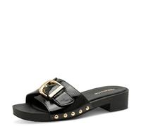 Tamaris Damen 1-27315-46, Pantuflas Mujer, Negro, 38 EU