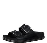 Tamaris Damen 1-27502-42, Mocasines Mujer, Piel Negra, 41 EU