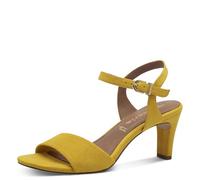 Tamaris Damen 1-28028-42, Sandalia con talón Mujer, Amarillo, 42 EU