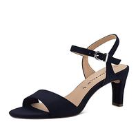 Tamaris Damen 1-28028-42, Sandalia con talón Mujer, Navy, 36 EU
