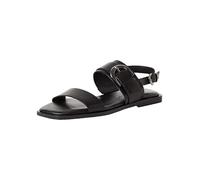 Tamaris Damen 1-28105-46, Sandalias Planas Mujer, Negro, 37 EU