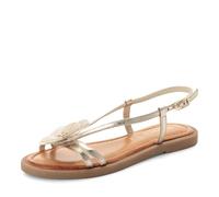 Tamaris Damen 1-28134-46, Sandalias Planas Mujer, Claro Oro, 39 EU