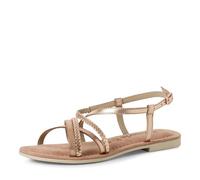 Tamaris Damen 1-28139-44, Sandalias Planas Mujer, Rosa metálica, 39 EU