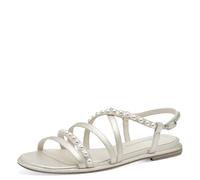 Tamaris Damen 1-28143-44, Sandalias Planas Mujer, champán, 41 EU