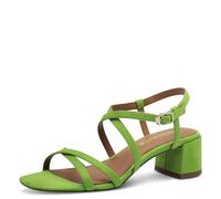 Tamaris Damen 1-28204-42, Sandalia con talón Mujer, Verde, 42 EU