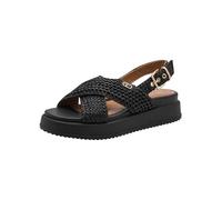 Tamaris Damen 1-28224-46, Sandalia Mujer, Negro, 42 EU