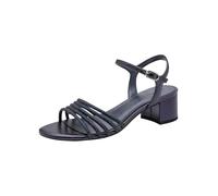 Tamaris Damen 1-28248-44, Sandalia con talón Mujer, Navy Glam, 39 EU