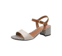 Tamaris Damen 1-28249-42, Sandalia con talón Mujer, Ivory Comb, 40 EU