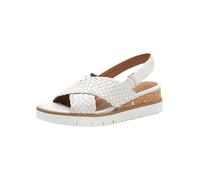 Tamaris Damen 1-28251-44, Sandalias con cuña Mujer, Blanco, 39 EU