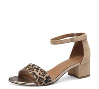 Tamaris Damen 1-28291-44, Sandalia con talón Mujer, marrón, 40 EU