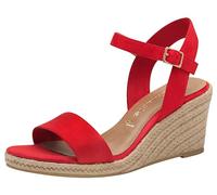 Tamaris Damen 1-28300-42, Sandalias Mujer, Rojo, 38 EU