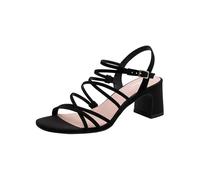 Tamaris Damen 1-28325-46, Sandalias con Tacón Mujer, Negro, 38 EU