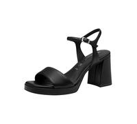 Tamaris Damen 1-28342-44, Sandalia con talón Mujer, Negro Uni, 36 EU