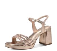 Tamaris Damen 1-28355-44, Sandalia con talón Mujer, Rosa Glam, 37 EU