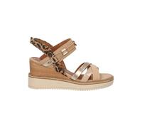 Tamaris Damen 1-28357-44, Sandalias con cuña Mujer, Tan Comb, 41 EU
