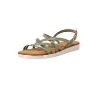 Tamaris Damen 1-28600-42, Sandalias Planas Mujer, Sage, 36 EU