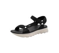 Tamaris Damen 1-28700-46 - Sandalias planas para mujer, color negro, talla 4
