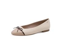 Tamaris Damen Ballerina 1-22137-46, Zapatos Tipo Ballet Mujer, Ivory Comb, 38 EU