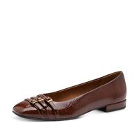 Tamaris Damen Ballerina 1-22163-45, Zapatos Tipo Ballet Mujer, coñac, 36 EU