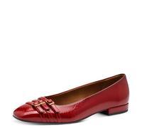 Tamaris Damen Ballerina 1-22163-45, Zapatos Tipo Ballet Mujer, Rojo, 37 EU