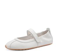 Tamaris Damen Ballerina Strap 1-22145-46, Zapatos Tipo Ballet Mujer, Blanco, 39 EU