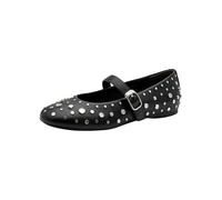 Tamaris Damen Ballerina Strap 1-22152-46, Zapatos Tipo Ballet Mujer, Negro, 40 EU