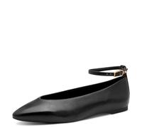 Tamaris Damen Ballerina Strap 1-22161-45, Zapatos Tipo Ballet Mujer, Negro, 41 EU