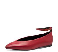 Tamaris Damen Ballerina Strap 1-22161-45, Zapatos Tipo Ballet Mujer, Rojo, 41 EU