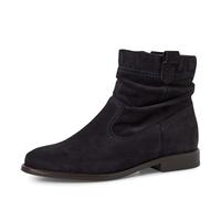 Tamaris Damen Boot Flat 1-25305-45, Botas Cortas al Tobillo Mujer, Azul Marino, 38 EU