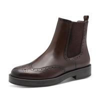 Tamaris Damen Boot Flat 1-25338-45, Botas Cortas al Tobillo Mujer, marrón, 41 EU