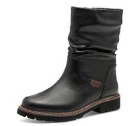 Tamaris Damen Boot Flat 1-25484-45, Botas Cortas al Tobillo Mujer, Negro, 40 EU