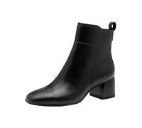 Tamaris Botín para mujer 1-25323-45, piel negra, talla 40 EU, piel negra, 40 EU