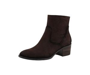 Tamaris Damen Boot Heel 1-25329-45, Botas Cortas al Tobillo Mujer, Moca, 38 EU