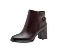 Tamaris Damen Boot Heel 1-25346-45, Botas Cortas al Tobillo Mujer, Caoba, 40 EU