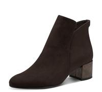 Tamaris Damen Boot Heel 1-25354-43, Botín Mujer, Mocca Comb, 36 EU, Mocca Comb, 36 EU