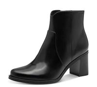 Tamaris Damen Boot Heel 1-25360-45, Botas Cortas al Tobillo Mujer, Negro, 37 EU