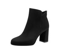 Tamaris Damen Boot Heel 1-25362-45, Botas Cortas al Tobillo Mujer, Negro, 40 EU