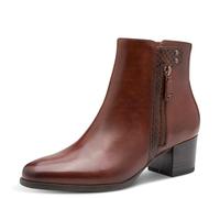 Tamaris Damen Boot Heel 1-25367-45, Botas Cortas al Tobillo Mujer, Muscat, 39 EU