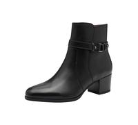 Tamaris Damen Boot Heel 1-25373-45, Botas Cortas al Tobillo Mujer, Negro, 41 EU