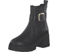 Tamaris Damen Boot Heel 1-25433-45, Botas Cortas al Tobillo Mujer, Negro, 36 EU